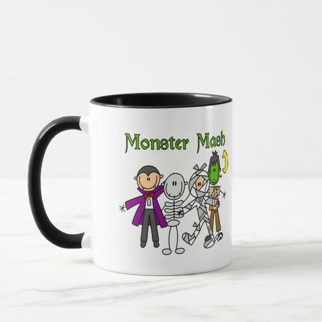 Monster Mash T-shirts och presenter Mugg (Vänster)