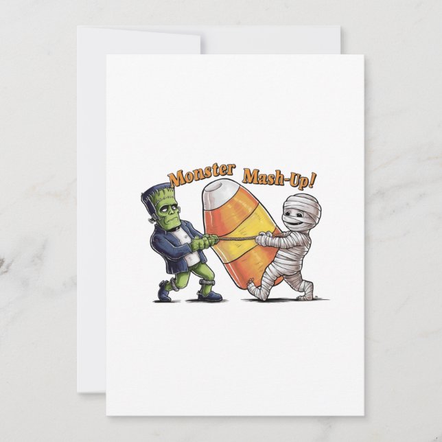 Monster Mash-Up! Inbjudningar (Framsida)