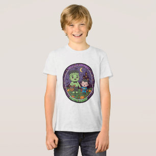 Monster Mashup Treat or Tremble T-shirt, Söt Fran T Shirt