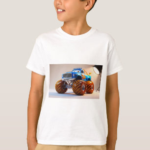 Monster Mayhem: Quirky Äventyr Lastbil Tee
