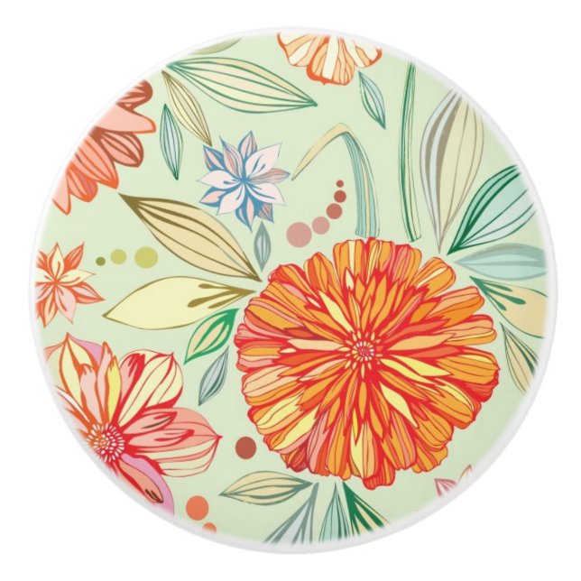 Mönster med asters knopp (Framsidan)