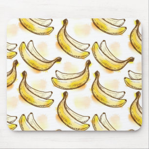Mönster med bananen musmatta
