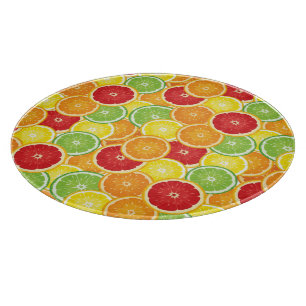 Mönster med citrusfrukter