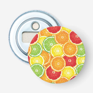 Mönster med citrusfrukter flasköppnare
