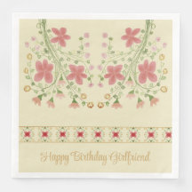 Mönster med dekortecken för Blommigt av Rosa