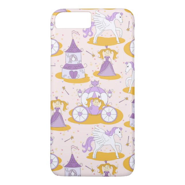mönster med en princess Case-Mate iPhone skal (Baksida)