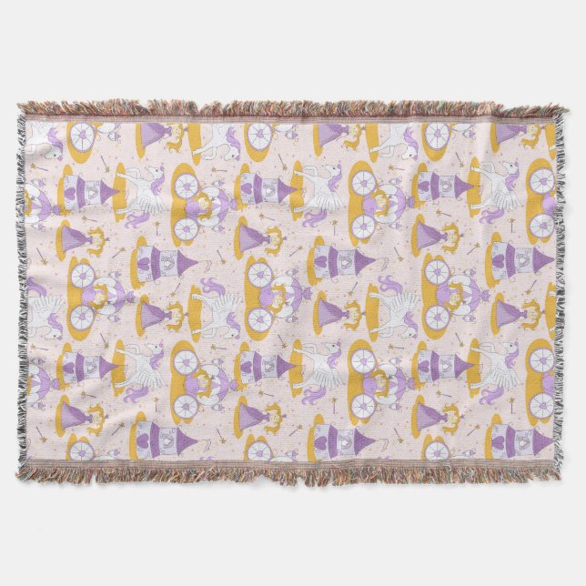 mönster med en princess mysfilt (Framsidan)