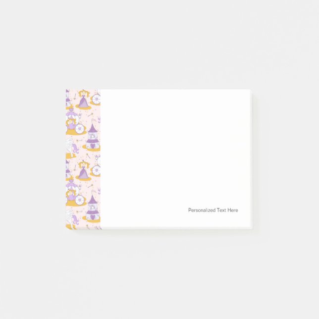 mönster med en princess post-it block (Framsida)