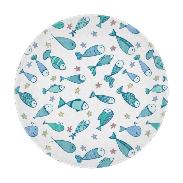 Mönster med fisk och stärkelse (Framsidan)