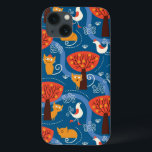 mönster med gulliga katter och fåglar<br><div class="desc">seamless mönster med gullig katt- och fågel© och ® Bigstock® - all reserverad rättigheter.</div>