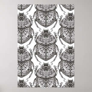 Mönster med handdörr 2 poster