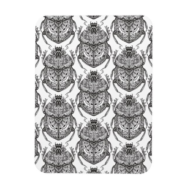 Mönster med handduken magnet (Vertikal)