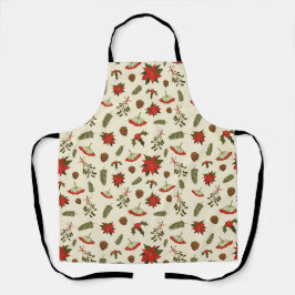 Mönster med julmotifer