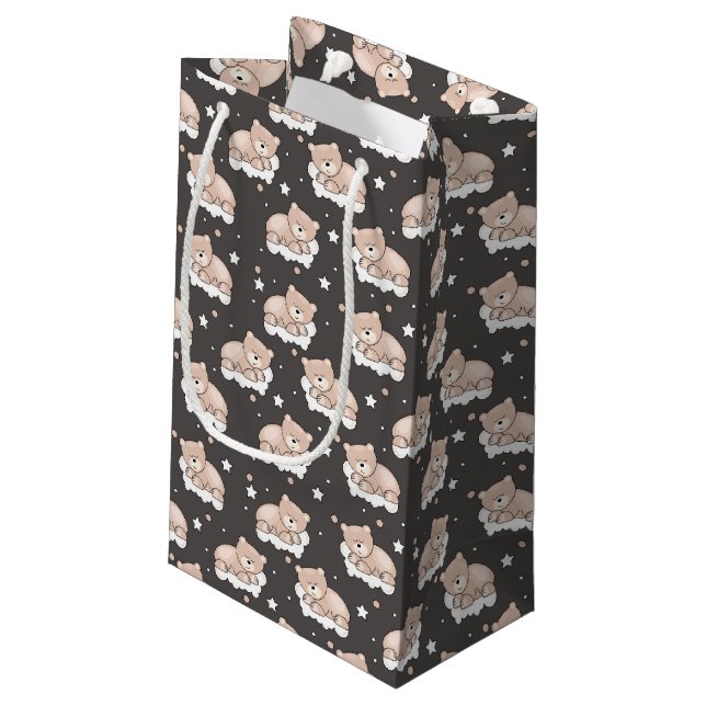 mönster med litet sova för björn (Baksidan Vinklad)