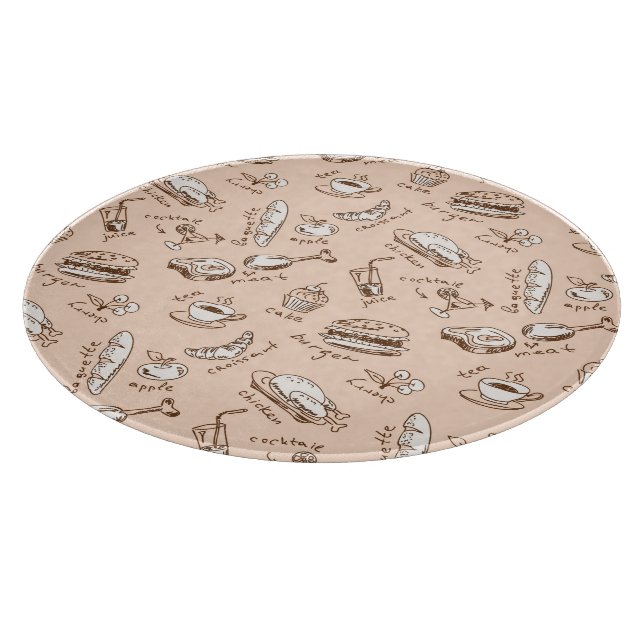 Mönster med mat (Hörn)