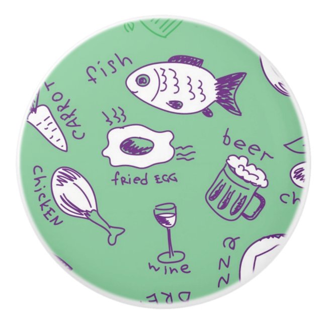 Mönster med mat knopp (Framsidan)