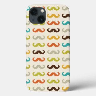 Mönster med mustasch