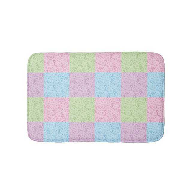 mönster med ormar badrumsmatta (Framsidan)