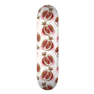 Mönster med pomegranaten skateboard bräda 19,5 cm