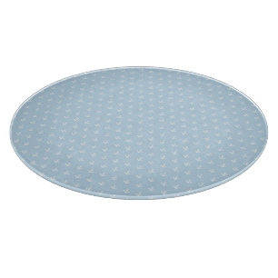 Mönster med vit ankrar på blått