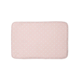 Mönster med vitpolka dots 2 badrumsmatta