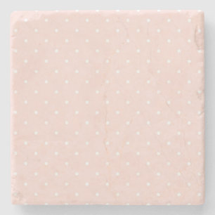 Mönster med vitpolka dots 2 stenunderlägg