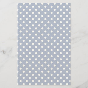 Mönster med vitpolka dots brevpapper