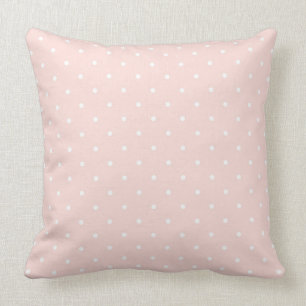 Mönster med vitpolka dots kudde
