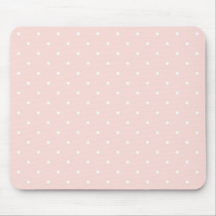 Mönster med vitpolka dots musmatta