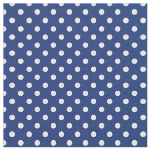 Mönster med vitpolka dots tyg
