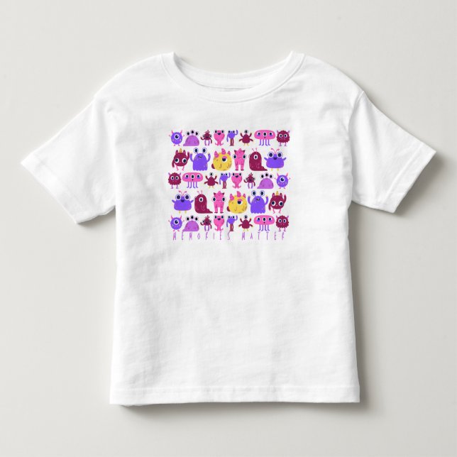 Monster Memories ALZ-medvetenhet T-shirt (Framsida)