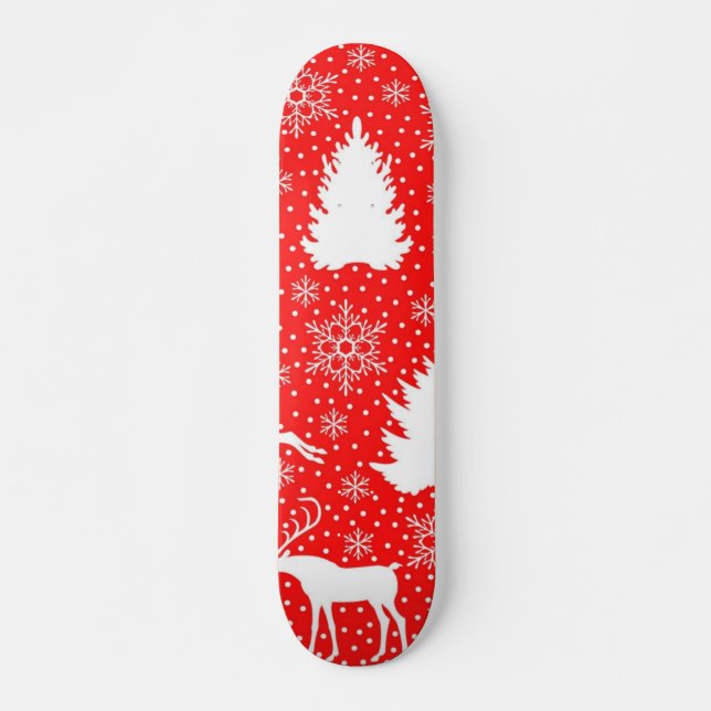 Mönster Mini Skateboard Bräda 18,5 Cm (Framsida)