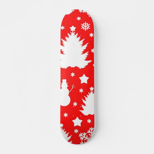 Mönster Mini Skateboard Bräda 18,5 Cm (Framsida)