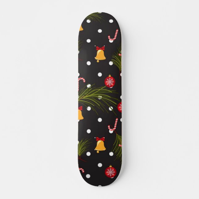 Mönster Mini Skateboard Bräda 18,5 Cm (Framsida)