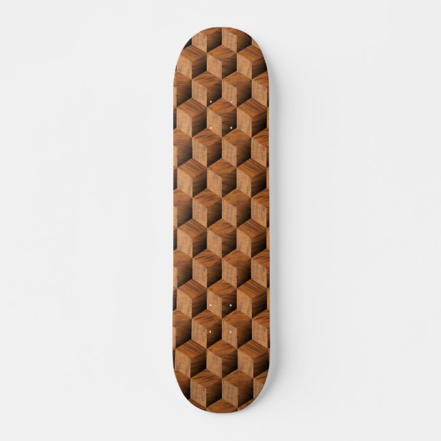 Mönster Mini Skateboard Bräda 18,7 Cm (Framsida)