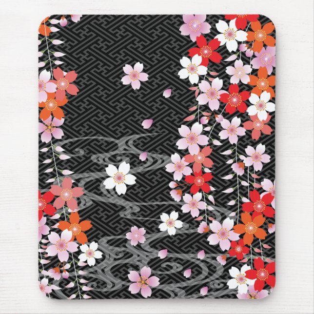 Mönster Mousepad för klassikerSakura Kimono Musmatta (Framsidan)