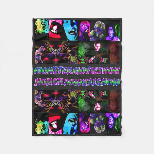 Monster Moviethon Monster Banners Seasons 2-5 Fleecefilt (Framsidan)