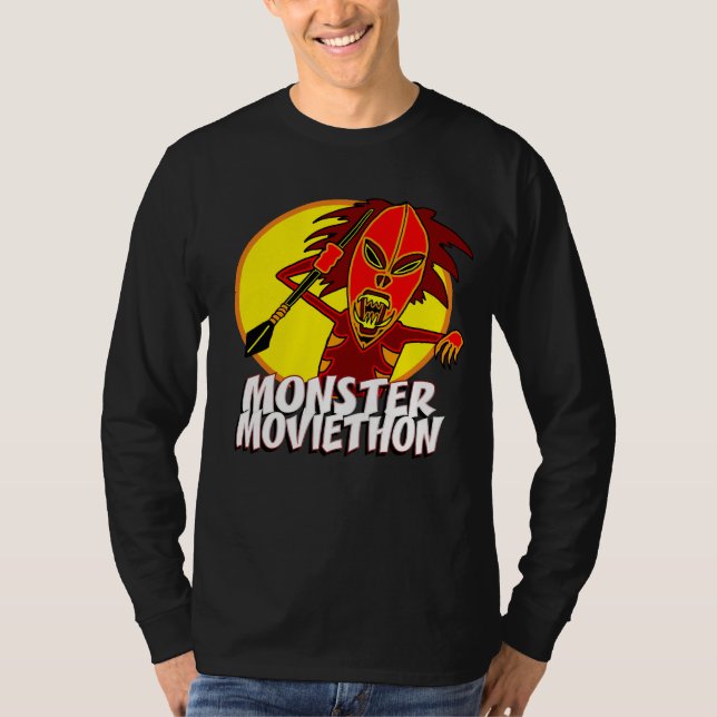 Monster Moviethon Warrior Demon Doll T Shirt (Framsida)