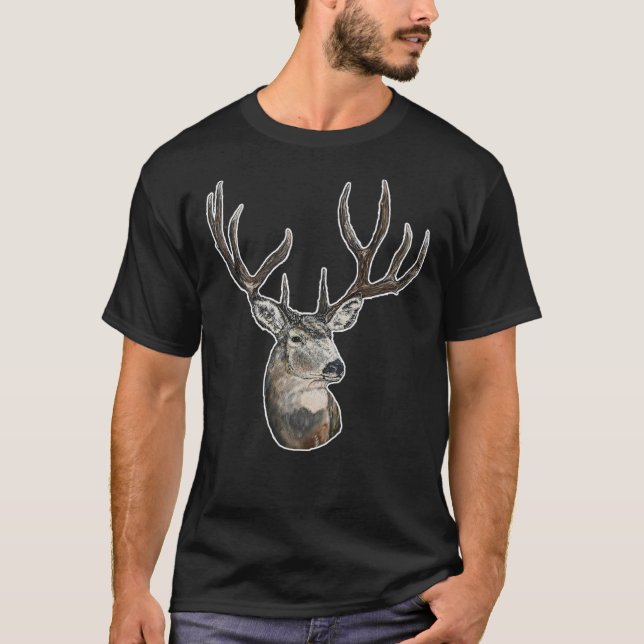 Monster Mul hjort buck Classic T-Shirt (Framsida)