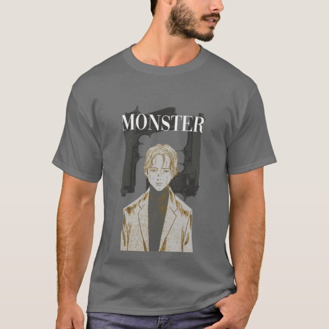 MONSTER - NAOKI URASAWA T SHIRT (Framsida)