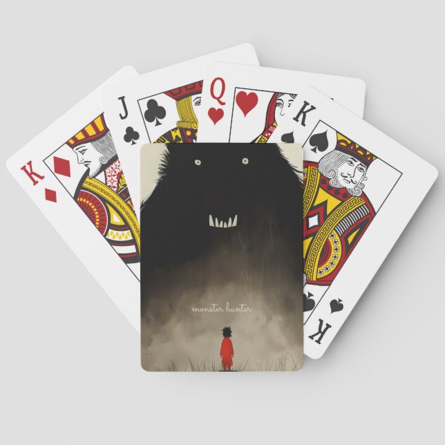 Monster och Kid Casinokort (Baksidan)