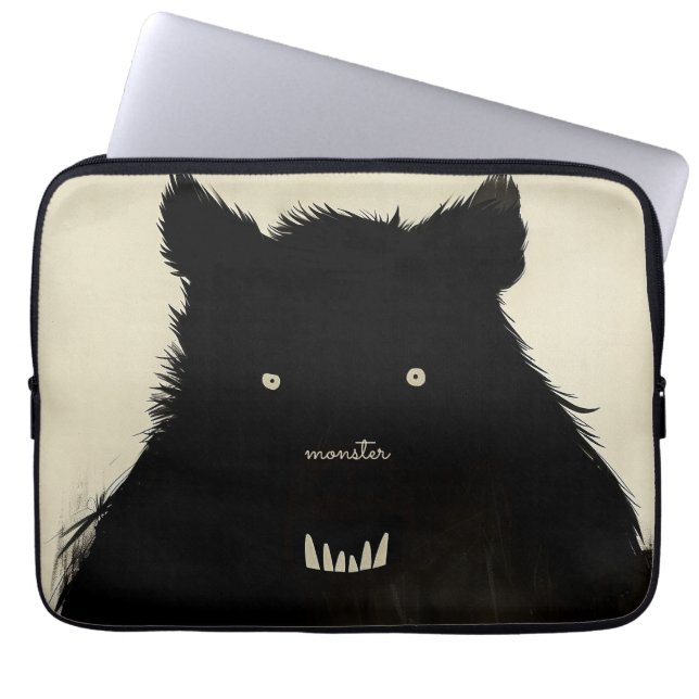 Monster och Kid Laptop Fodral (Framsidan)