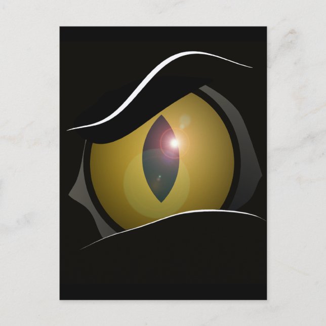 MONSTER ÖGA VYKORT (Framsida)