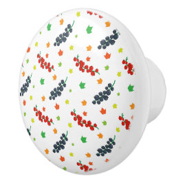 Mönster om bär, bergsbär, blåbär, frukt knopp