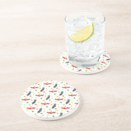 Mönster om bär, bergsbär, blåbär, frukt underlägg