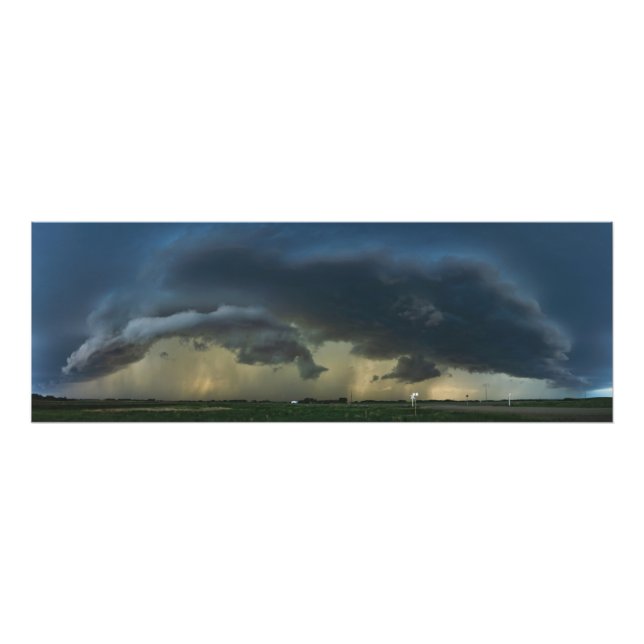 Monster over Melville Fototryck (Framsidan)