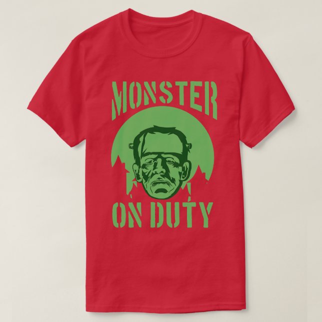 MONSTER PÅ TULL T SHIRT (Design framsida)