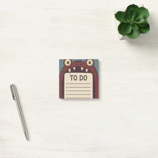 Monster Pad To Do List Post-it Block (Kontor)