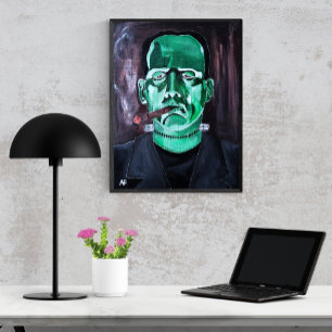 Monster Painting av Alfred Fox Canvastryck