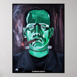 Monster Painting av Alfred Fox Poster